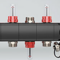 Modularer SIMPLYTHERM Kunststoffverteiler DS