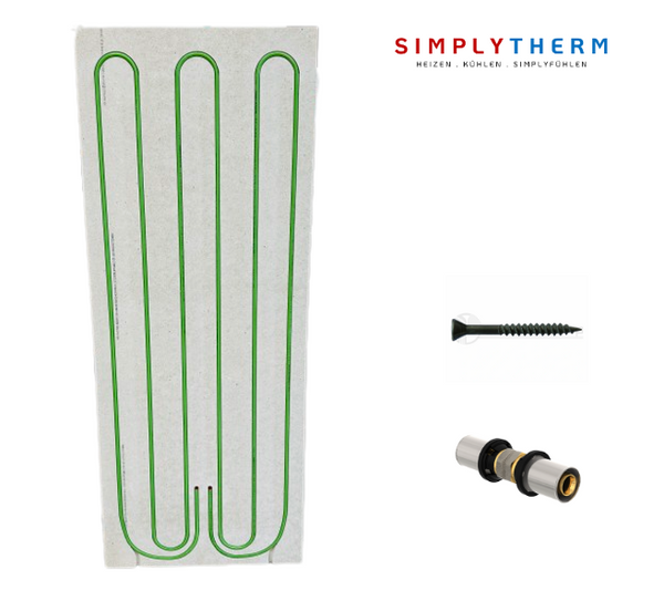Simplytherm FIX Bausatz Wand/Deckenplattensystem  1m2