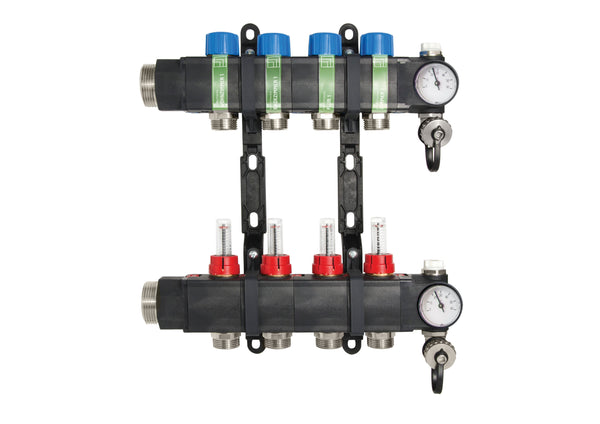 Modularer SIMPLYTHERM Kunststoffverteiler DS